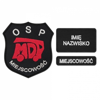 KOMPLET Emblemat MDP Miejscowość